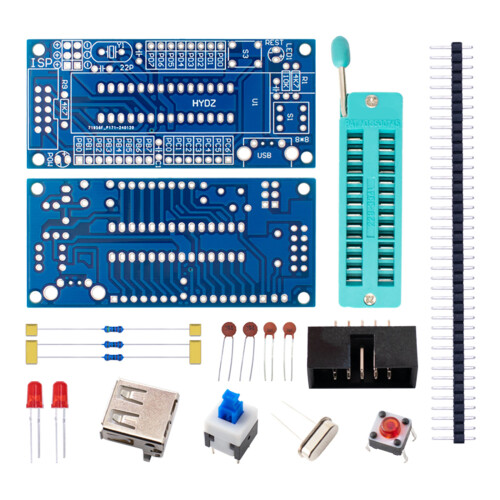 ATmega8 ATmega48 ATMEGA88 Development Board Soldeertraining 1