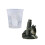 Creative Animal Wolf And Leaning Tower Candle Silicone Mould For 1