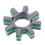 5 Sets Motor Shaft Rubber Damper Power Steering Coupler Bushing 7