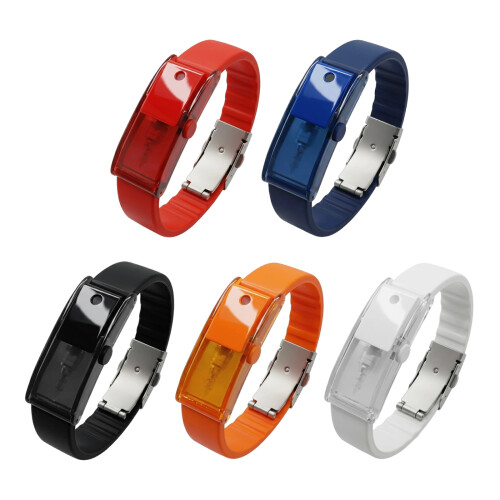 Portable Perfume Releasing Bracelet with Adjustable Feature-O 1