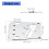 Direct Fit Guitar Bridge Plate for B5 B50 Improved Tuning 3