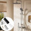 Problème de mesure des vannes de douche avec extension pour-Noir 4