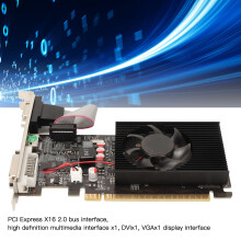 1GB DDR3 GT610 64bit Quiet Graphics Card with Fan