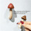 Refrigerator Magnets Funny Mushroom Fridge Magnet,Locker-4 6