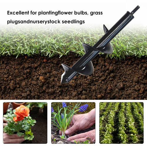 Black Earth Auger-Spiralbohrer 300x80mm 1