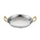 Premium Hammered Finish Paella Pan With Double-silver 28cm 1