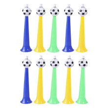 10Pieces Bright Football Cheering Horns Great For Outdoor