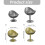 Unique Irregular Shape 304 Stainless Steel Mousse-Gold High 4