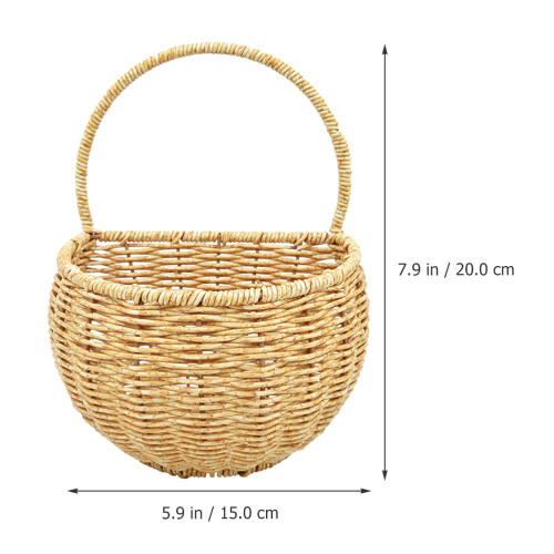 Panier Suspendu En Tressée PP Pour Cuisine Rangement 1