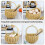 Panier Suspendu En Tressée PP Pour Cuisine Rangement 3