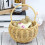 Panier Suspendu En Tressée PP Pour Cuisine Rangement 9