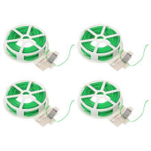 Green Reusable Plastic Coated Wire for Garden Plant Ties