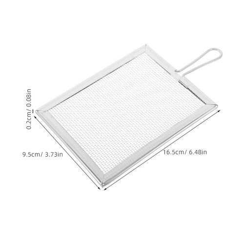 3Stk Feinmaschiges Für Keramikglasur Tonfilter Silber 1