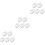 15Pcs White Plastic Clamps for Hose Flow Control and Garden Use 4