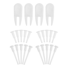 1Set Yoga Vervangende Luchtstopper Plug Wit ABS Voor Fitnessbal