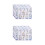6 Pièces Stickers Numéros Réfléchissants PVC Imperméables Pour Boîtes 6