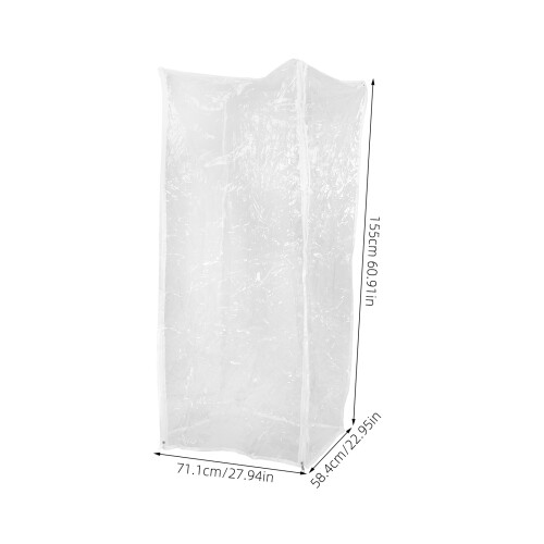 1 Pièce Protection Réutilisable En PVC Pour Rack À Pains, Transparente 1