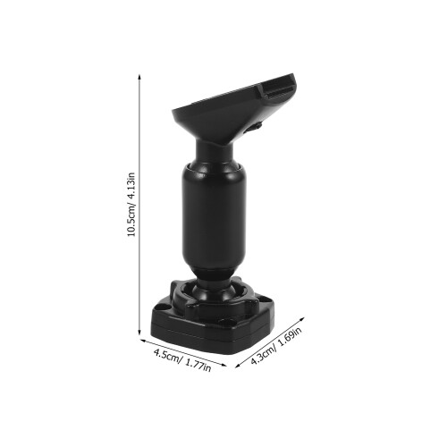 Black Zinc Alloy Rear Dash Cam Camera Mount for Car Dashboard 1