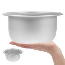Bol Intérieur En Aluminium Non Adhérent Argent Pour Cuiseur