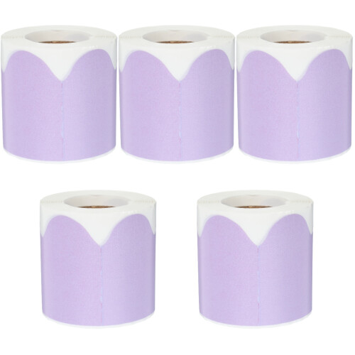 Removable Paarse Border Roll Voor Bord En Feestversiering 1