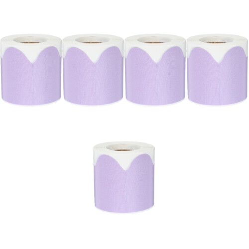 Removable Paarse Border Roll Voor Bord En Feestversiering 2