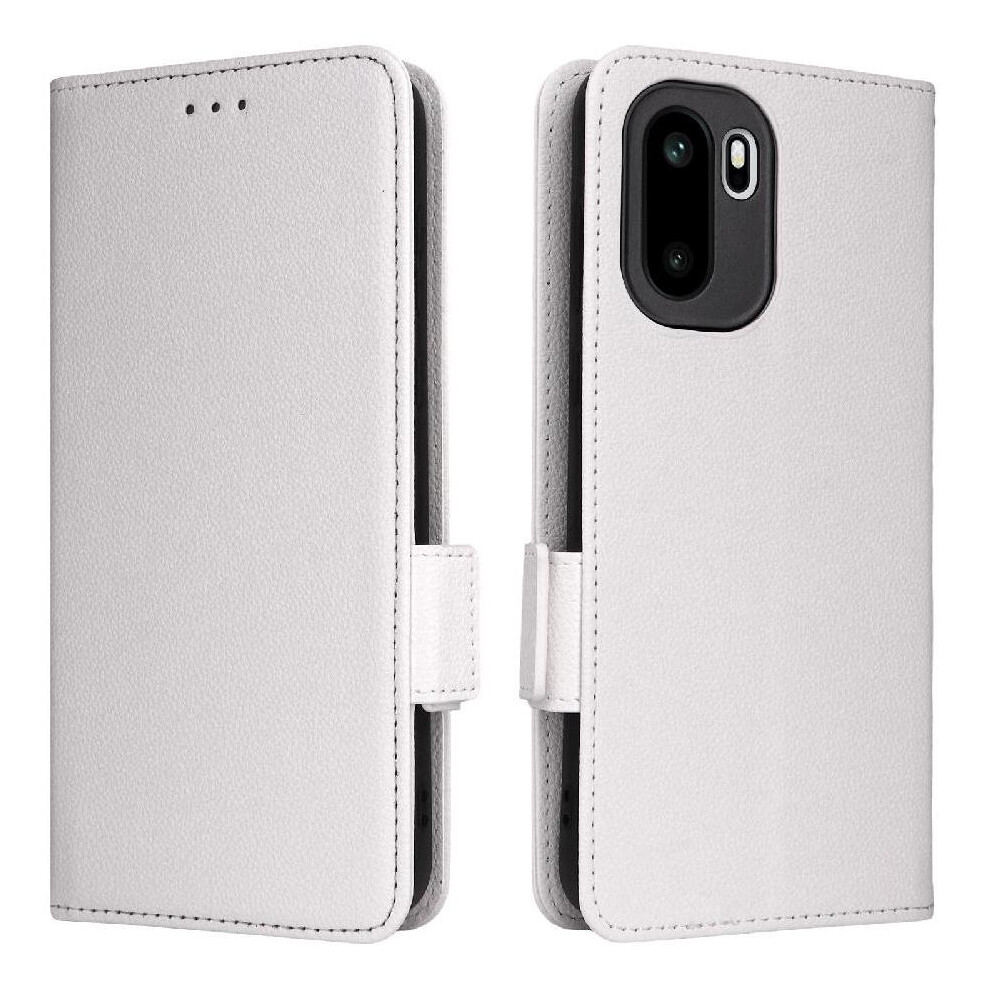 () Flip Case For Oneplus 15R Magnetic Side Buckle Wallet Card Slots Holder Pu Leather 764563802593
