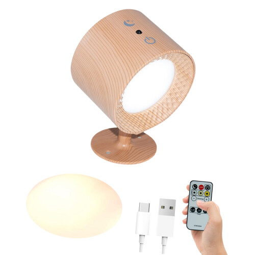 Magnetic Wall Light with 3 Color Temperatures USB-M 1