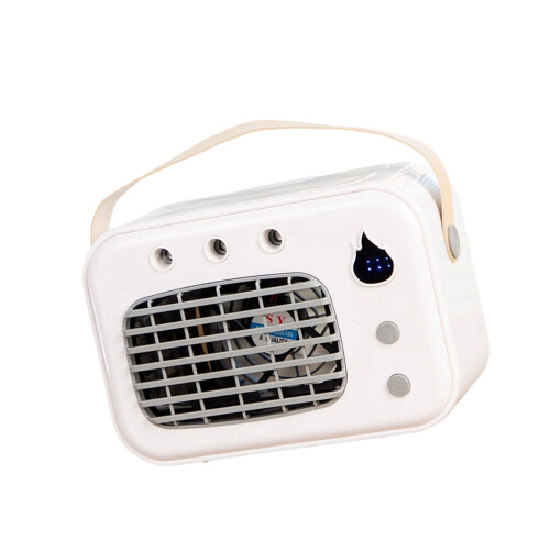 Kleiner Tischventilator mit USB-Antrieb, erfrischendem-Weiß