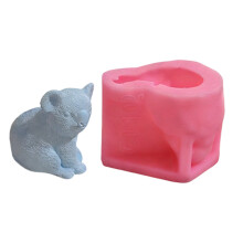 Schwein-Koala-Vogel-Silikonform-Set für Heimkerzen und-C