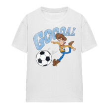 (XL, White) Toy Story Womens/Ladies Woody Football Goal T-Shirt