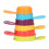 6 pezzi ABS Coppe da bagno a girasole, multicolore 2