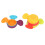6 pezzi ABS Coppe da bagno a girasole, multicolore 11