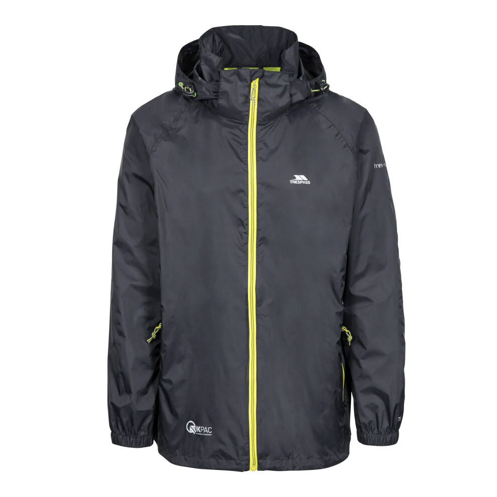 Trespass (L, Black) Qikpac X Unisex Packaway Jacket