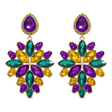 Elegant Teardrop Shape Ear Jewelry Zinc Alloy Texture Everyday
