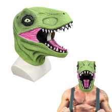 Dinosaur ansigtsmaske – Latex cosplay maske til Halloween