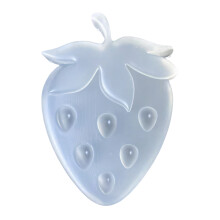 Moule Ă pendentif en forme de fraise, facile Ă utiliser,-L
