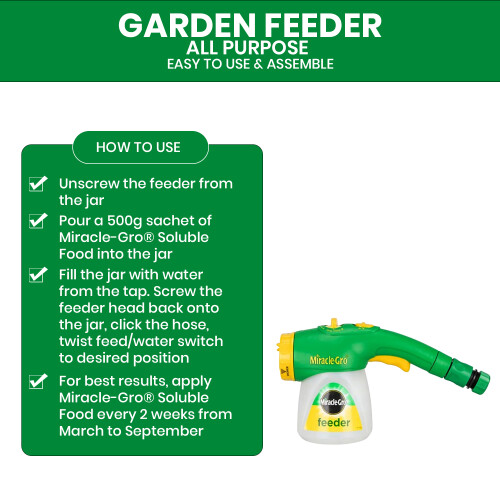 Miracle-Gro Miracle-Gro Feeder for Gardens and Lawns Hose Connect 1