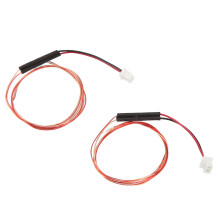 2 piezas de cable de motor de cola RC de 27 cm para V911S, V977