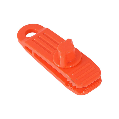 1 Stück Farbe Tarp Clip Zelt Snap Camping Markise Baldachin-Rot