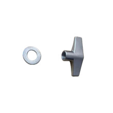Sicherer Schmetterlingsknopf aus Zinklegierung für sichere-8mm