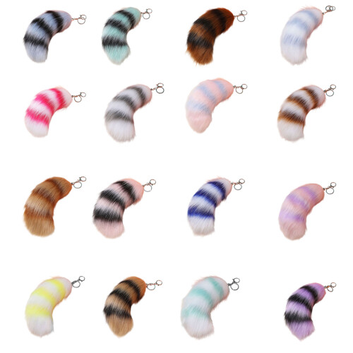 Delicate Foxes Tail Key Chain Handmade With Premium-Section 2 1