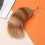 Delicate Foxes Tail Key Chain Handmade With Premium-Section 2 7