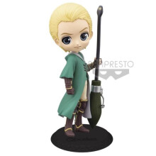 Figurine - Draco Malfoy Quidditch (Q Posket, Vers. B) - Licença Harry Potter - 14 cm