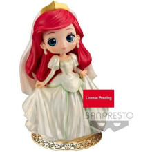 Figurine Disney - BANPRESTO - Q Posket Ariel Estilo Sonhador Coleção Especial - 14 cm - Princesas Disney - Unissex
