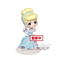 Q Posket Perfumagic Cinderela Pastel Color Ver. 12 cm - BanPresto - Cinderela - Adulto - Misto