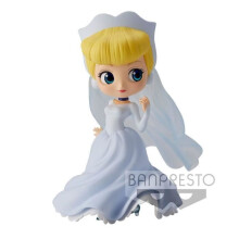 Figurinha - BANPRESTO - Cinderela Estilo Sonhador - PVC - 14 cm - Para crianças a partir de 4 anos