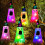 LED-beleuchteter Hexenhut als Halloween-Dekoration 6