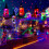LED-beleuchteter Hexenhut als Halloween-Dekoration 7