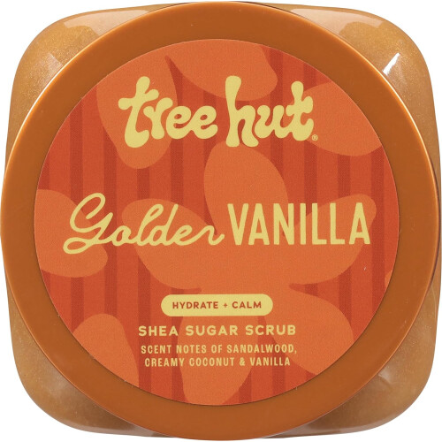 Tree Hut Golden Vanilla Shea Sugar Scrub, 18 oz 1