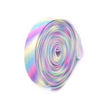 Corde à sauter élastique portable pour-Dégradé 1,5 cm x 3 m